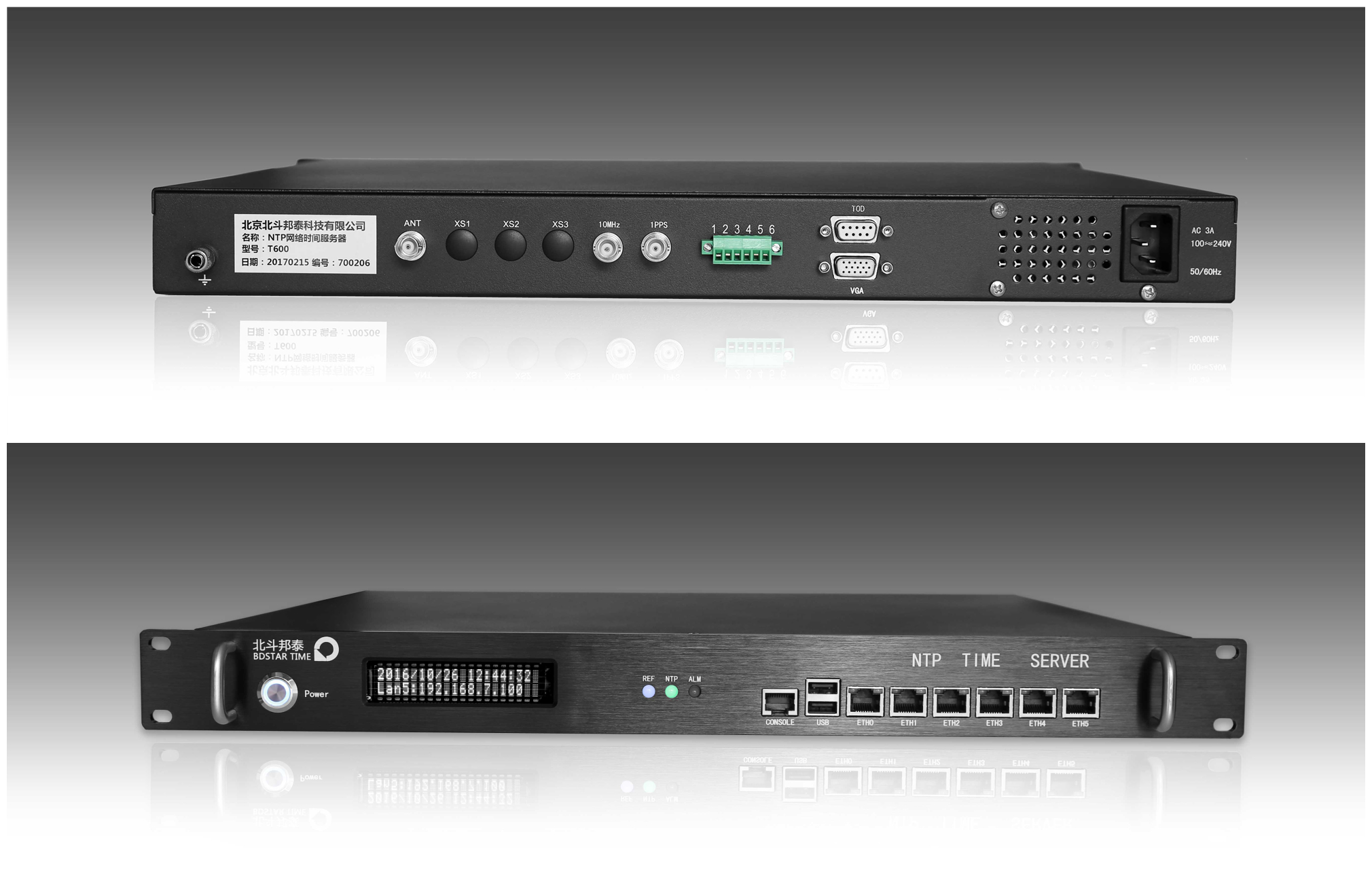 T600-BD NTP网络时间服务器
