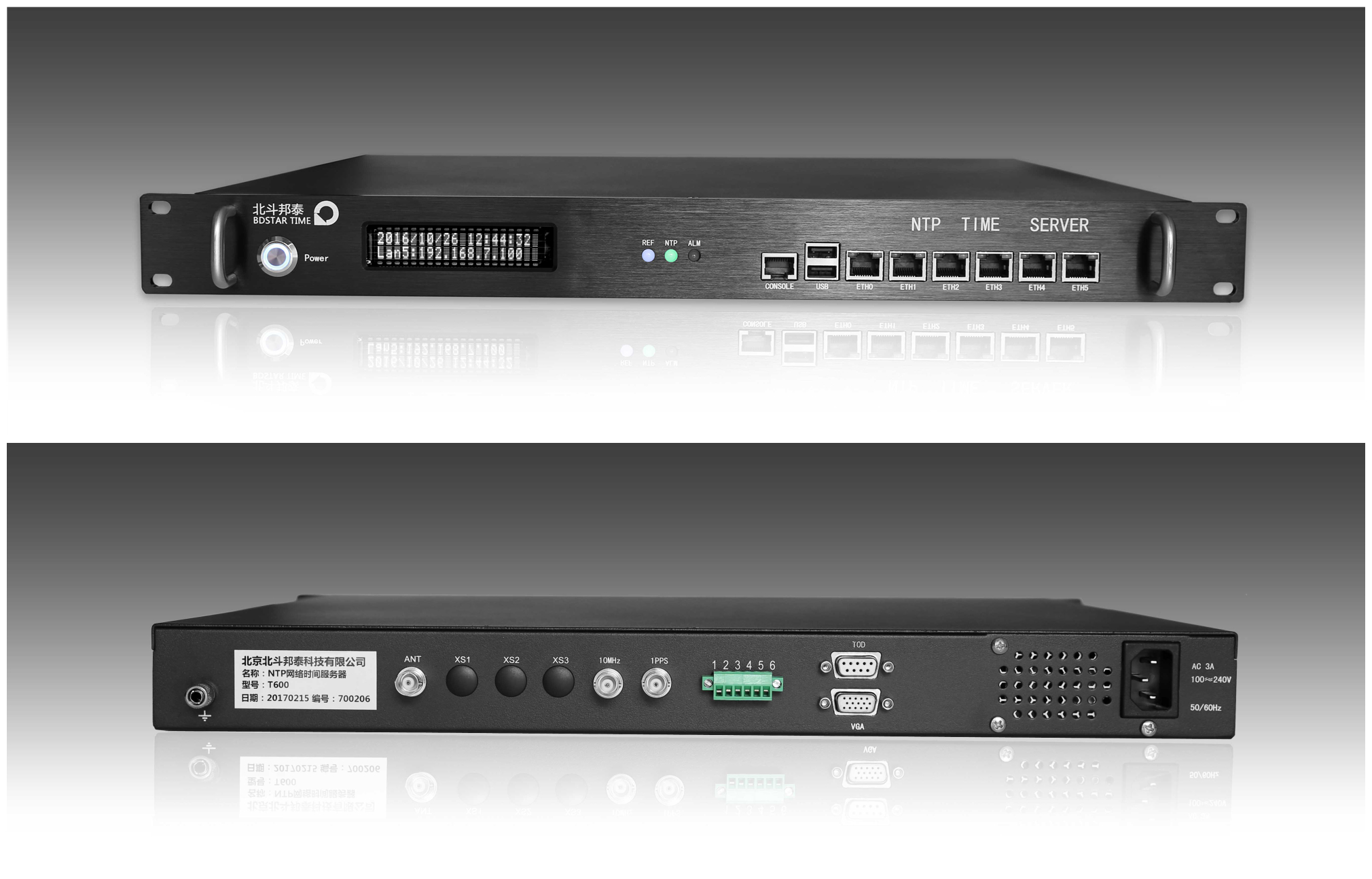 T600-BDP NTP网络时间服务器