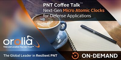 PNT Coffee Talk: Next-Gen Micro Atomic Clocks for Defense Applications